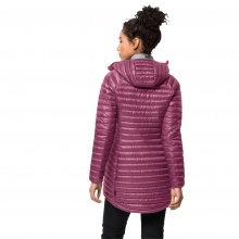 Jack Wolfskin Winter Down Coat Atmosphere (very warm, windproof, PFC-free) purple Women